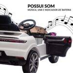 Mini Carro Elétrico 12V Licenciado Porsche Cayenne  - BW425BR - 6