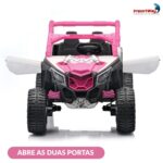 Quadriciclo Elétrico 12V Rosa - BW401RS - 6