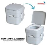Vaso Sanitário Banheiro Portátil 20L - IWCAM001 - 6