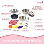 Kit Cozinha Panela Infantil 14 Peças - BW347 - 6