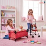 Kit Carrinho Boneca Infantil 5 peças - BW330VM - 6