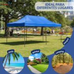Gazebo Articulado 3x6m Azul - IWCJ017AZ - 7