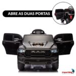 Mini Carro Elétrico 12V Licenciado Dodge Ram 1500 RHO Preto - BW426PT - 7