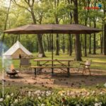 Ombrelone Central Duplo 4,6M TerraCota - IWOBCD460TE - 7
