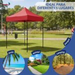 Gazebo Articulado 2x2m Vermelho - IWCJ014VM - 7