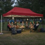 Gazebo Articulado 3x6m Vermelho - IWCJ017VM - 8