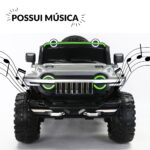 Mini Jipe Elétrico 12V Cinza - BW400CZ - 8