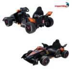 Mini Kart 12V Fe Licenciado Preto - BW405PT - 8