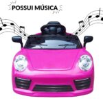 Mini Carro Elétrico 6V Rosa - BW394RS - 8
