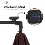 Ombrelone Lateral Com Led 3,00m TerraCota - IWOBLL300TE - 8