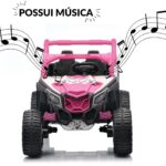 Quadriciclo Elétrico 12V Rosa - BW401RS - 8