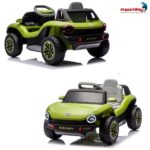 Mini Carro Elétrico 12V Licenciado Volkswagen E Buggy Verde - BW432VD - 8