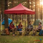 Gazebo Articulado 2x2m Vermelho - IWCJ014VM - 8