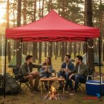 Gazebo Articulado 3x3m Vermelho - IWCJ015VM - 8