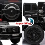 Mini Carro Elétrico Gigante 24V Licenciado Mercedes Benz G63 Preto - BW434PT - 9