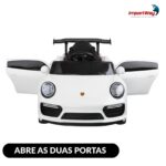 Mini Carro Elétrico 6V Branco - BW402BR - 9