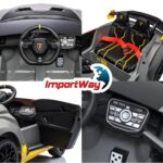 Mini Carro Licenciado 12V Lamborghini Huracan Sto Cinza - BW403CZ - 9