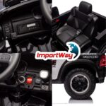Mini Carro Elétrico 12V Licenciado Dodge Ram 1500 RHO Policial - BW426POL - 9