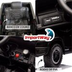 Mini Carro Elétrico 12V Licenciado Dodge Ram 1500 RHO Preto - BW427PT - 9