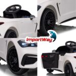 Mini Carro Elétrico 12V Licenciado Mercedes Benz Cle53 Branco - BW435BR - 9