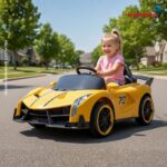 Mini Carro Elétrico 6v Amarelo - BW404AM - 9