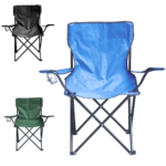 Cadeira Camping Dobrável 50X50X80CM Azul - IWCAM004AZ - 1