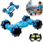 Carrinho Acrobático Controle Remoto Rotação 360° Azul - BW344AZ - 1