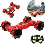 Carrinho Acrobático Controle Remoto Rotação 360° Vermelho - BW344VM - 1