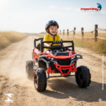 Mini Quadriciclo Elétrico 12V Vermelho -  BW445VM - 10