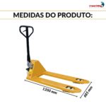 Paleteira Manual 3 Toneladas - IWME007 - 2