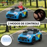 Mini Carro Esportivo 12v Azul - BW443AZ - 3