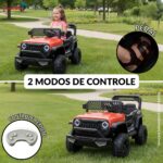 Mini Quadriciclo 12v Elétrico Vermelho - BW442VM - 3