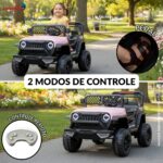 Mini Quadriciclo 12v Elétrico Rosa - BW442RS - 3