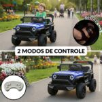 Mini Quadriciclo 12v Elétrico Azul - BW442AZ - 3