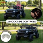 Mini Quadriciclo 12v Elétrico Preto - BW442PT - 3