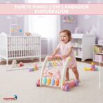 Tapete Piano 2 em 1 Andador Empurrador - BW325 - 3