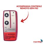 Guincho Elétrico 12v 3000LB Com Controle Remoto Sem Fio - IWME001 - 4