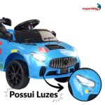 Mini Carro Esportivo 12v Azul - BW443AZ - 4