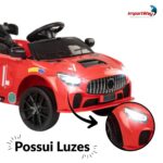 Mini Carro Esportivo 12v Vermelho - BW443VM - 4