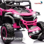 Mini Quadriciclo Elétrico 12V Rosa -  BW445RS - 4