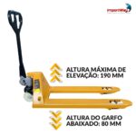 Paleteira Manual 2,5 Toneladas - IWME006 - 4