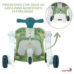 Andador Empurrador 5 Em 1 Infantil Verde - BW326VD - 4