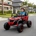 Mini Quadriciclo Elétrico 12V Vermelho -  BW445VM - 5