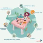 Andador Empurrador 5 Em 1 Infantil Rosa - BW326RS - 5