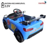 Mini Carro Esportivo 12v Azul - BW443AZ - 6