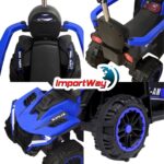 Quadriciclo Elétrico Com Empurrador e Coberta 6V Azul - BW444AZ - 6