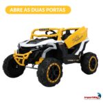 Mini Quadriciclo Elétrico 12V Branco -  BW445BR - 6