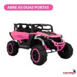 Mini Quadriciclo Elétrico 12V Rosa -  BW445RS - 6