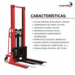 Empilhadeira Manual 1 Tonelada 1,6 metros - IWME008 - 6