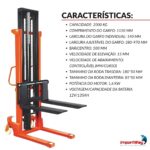 Empilhadeira Semi Elétrica 2 Toneladas 3 metros - IWME009 - 6